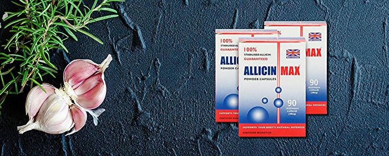 Allicinmax 90 capsules. 100% gestabiliseerde allicine Img 4