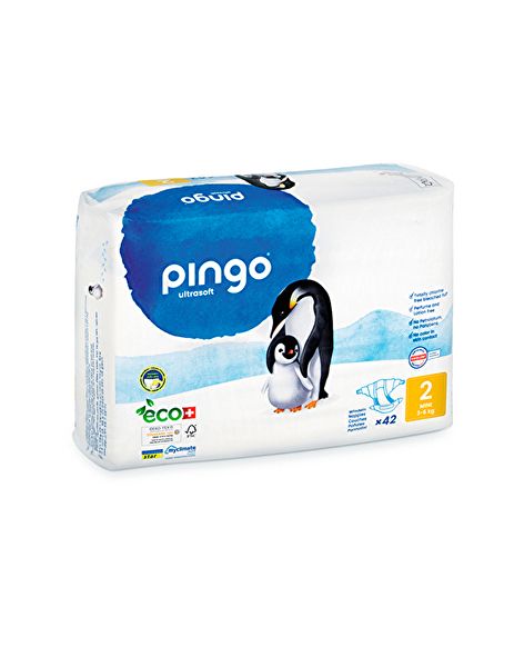 Bolquers T2 3-6 kg ECO 42 uts - PINGO Img 2