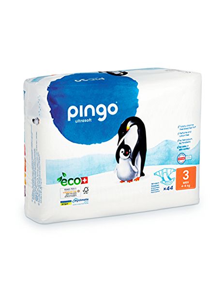 T3 Luiers 4-9 kg ECO 44 eenheden - PINGO Img 2