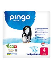 Buy PINGO T4 Diapers 7-18 kg ECO 40 units By 17,75€