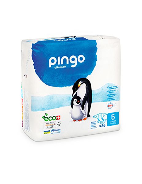 Fraldas T5 12-25 kg ECO 36 unidades - PINGO Img 2