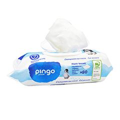 Comprar PINGO Lenços umedecidos ECO para bebês 80 unidades Por 4,37€