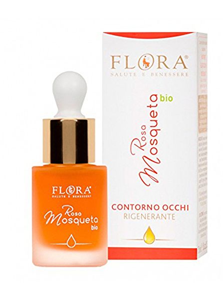 Contour des Yeux Rose Musquée Plus 15 ml - FLORA