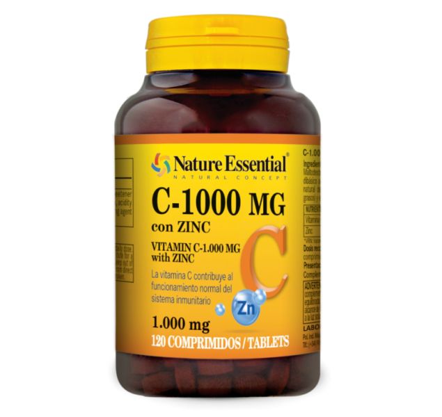 C-VITAMIN 1000 mg + ZINK 120 Komp