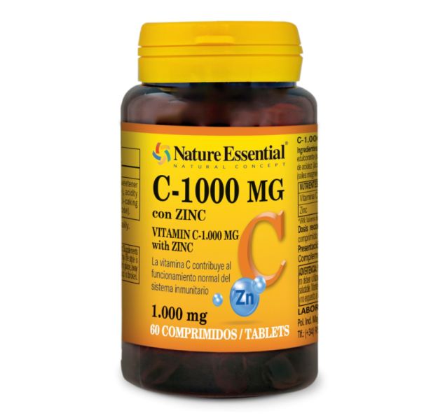 C-VITAMIN 1000 mg + ZINK 60 Komp