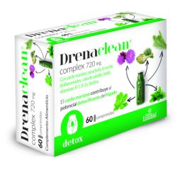 Buy ESSENTIAL NATURE DRENACLEAN COMPLEX 720 mg 60 Tabs By 20,50€