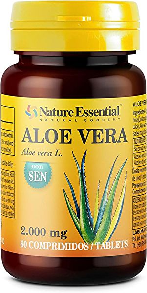 Aloe Vera 2000 mg amb Sen 60 Comp X 550 mg Img 3