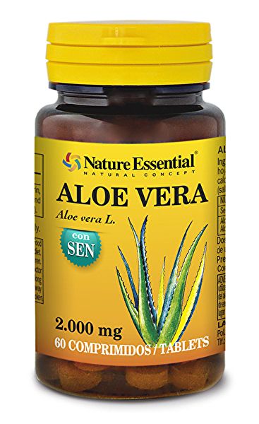 Aloe Vera 2000 mg amb Sen 60 Comp X 550 mg