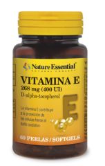 Buy ESSENTIAL NATURE VITAMIN E-400 IU NATURAL 60 Pearls By 13,40€