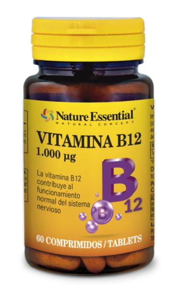 VITAMIN B-12 1000 mcg 60 Komp - NATURE ESSENTIAL