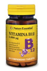 Comprar NATURE ESSENTIAL VITAMINA B-12 1000 mcg 60 Comp Por 8,75€