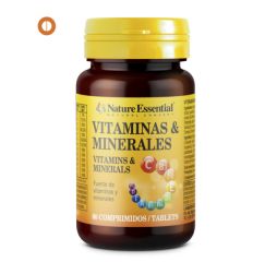 Comprar NATURE ESSENTIAL VITAMINAS & MINERALES 60 Comp Por 8,50€