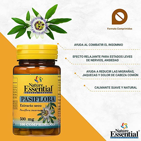 Passiflora Droog Extract 60 Tabletten Img 4