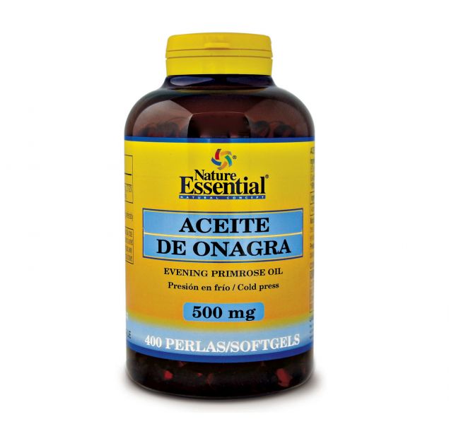 ACEITE DE ONAGRA 500 mg 10% GLA 400 Perlas