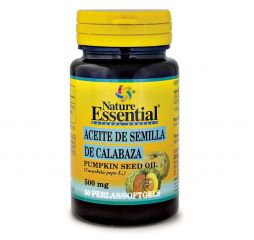 Comprar NATUREZA ESSENCIAL ÓLEO DE SEMENTE DE ABÓBORA 500 mg 50 pérolas Por 8,10€