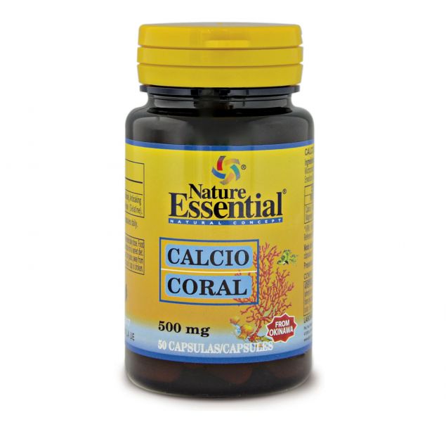 CALCI CORAL 500 mg 50 Caps - NATURE ESSENTIAL