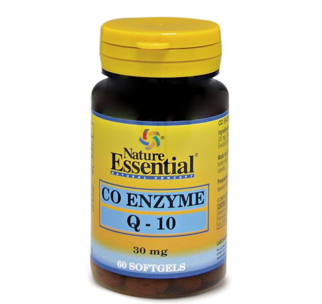 CO-ENZYMA Q-10 30 mg 60 Parels - NATURE ESSENTIAL