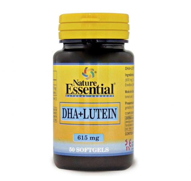 DHA + LUTEIN 615 mg 50 Pärlor - NATURE ESSENTIAL