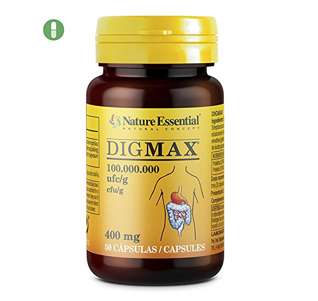 Dig-Max 400 mg 50 Caps - NATURE ESSENTIAL