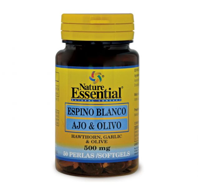 ESPÍ BLANC + ALL + OLIVERA 500 mg 50 Perles