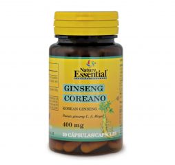 Comprar NATURE ESSENTIAL GINSENG KOREANO 400 mg 50 Caps Per 12,05€