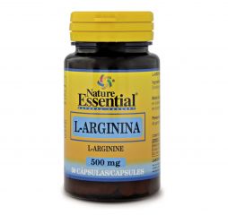 Buy ESSENTIAL NATURE L-ARGININE 500 mg 50 Caps By 10,00€