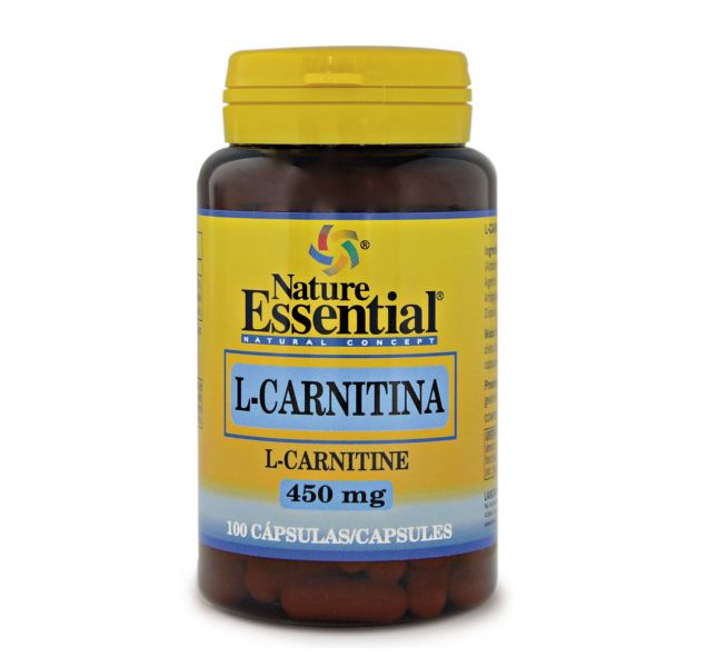 L-CARNITINA 450 mg 100 Caps - NATURE ESSENTIAL