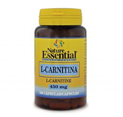 Comprar NATURE ESSENTIAL L-CARNITINA 450 mg 100 Caps Por 13,45€