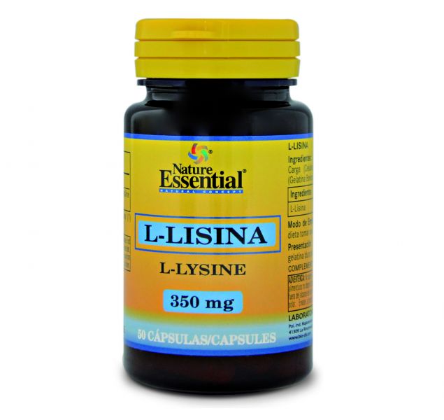 L-LYSIN 350 mg 50 Kapseln - WESENTLICHE NATUR