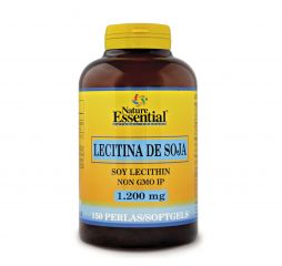 Comprar NATURE ESSENTIAL LECITINA DE SOJA 1200 mg 150 Perlas Por 15,16€