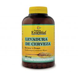 Comprar NATURE ESSENTIAL LEVADURA DE CERVEZA 400 mg 800 Tabletas Por 13,93€