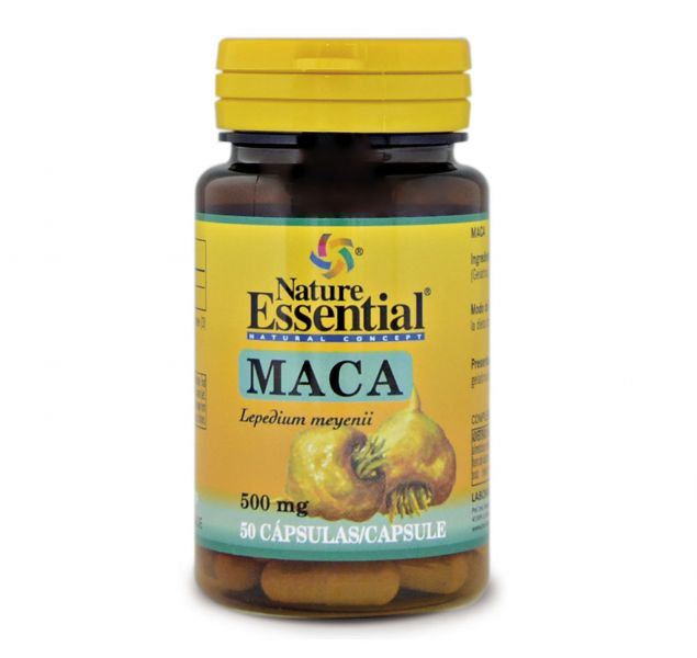 MACA 500 mg 50 Caps - NATURE ESSENTIAL