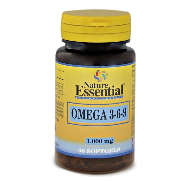 OMEGA 3-6-9 1000 mg 30 Parels - NATURE ESSENTIAL