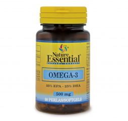 Kopen NATURE ESSENTIAL OMEGA-3 35%-25% 500 mg 50 Parels Door 9,40€