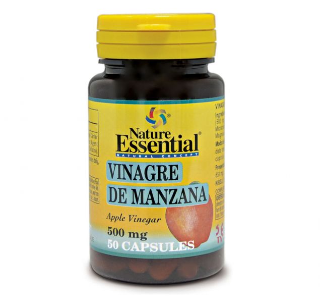 VINAGRE DE MANZANA 500 mg 50 Caps (XX)