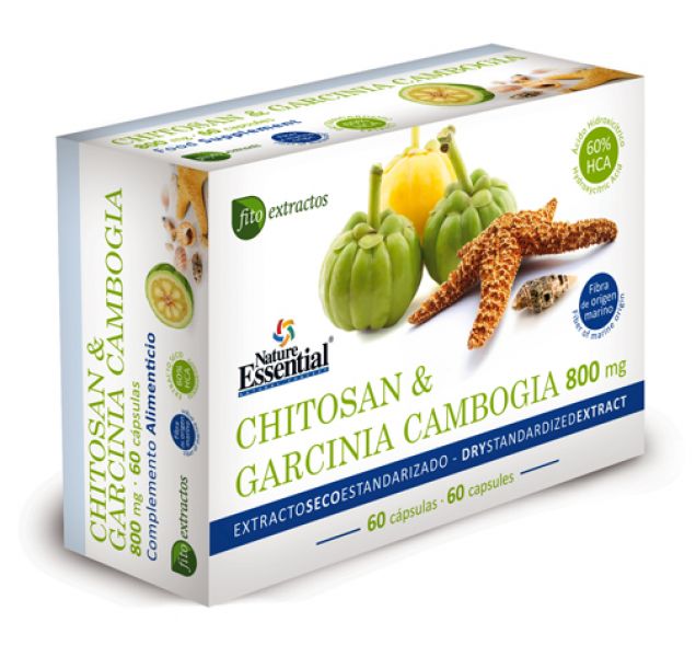 CHITOSAN & HCA-GARCINIA 800 mg EXT DROOG 60% HCA 6