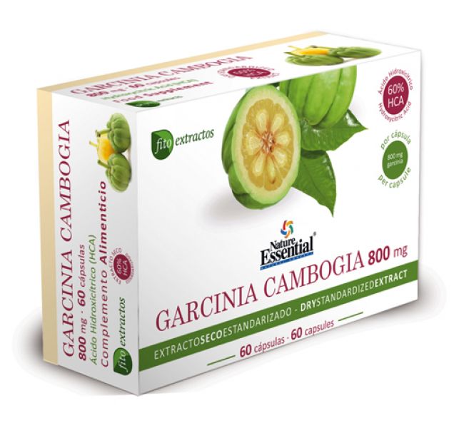 GARCINIA CAMBOGIA 800 mg EXT DROOG 60% HCA 60 Cap