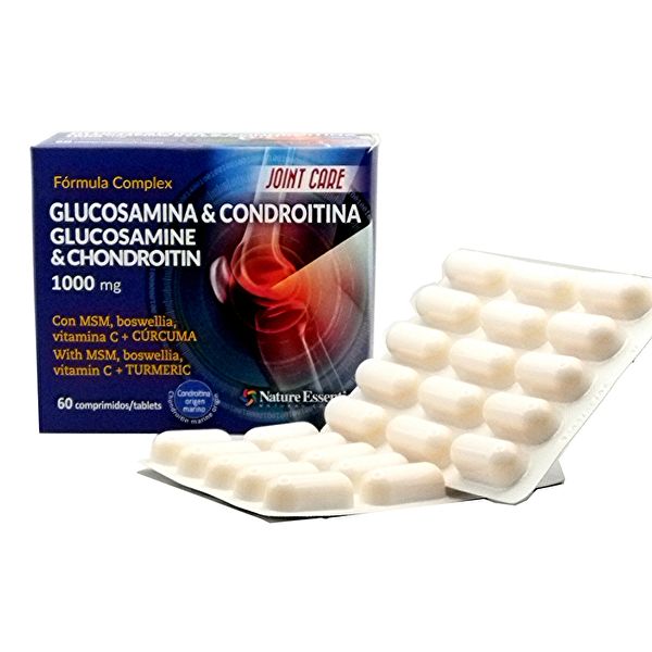 GLUCOSAMIN+CHONDROITIN+MSM 1000 mg 60 Comp BLIST Img 2