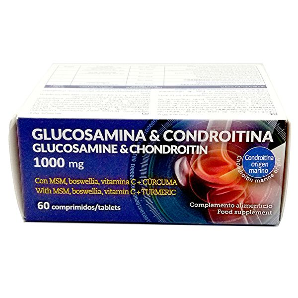 GLUCOSAMIN+CHONDROITIN+MSM 1000 mg 60 Comp BLIST Img 4