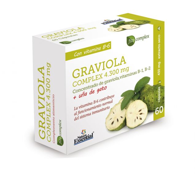 COMPLEXE GRAVIOLA 4300 mg 60 Gélules BLISTER