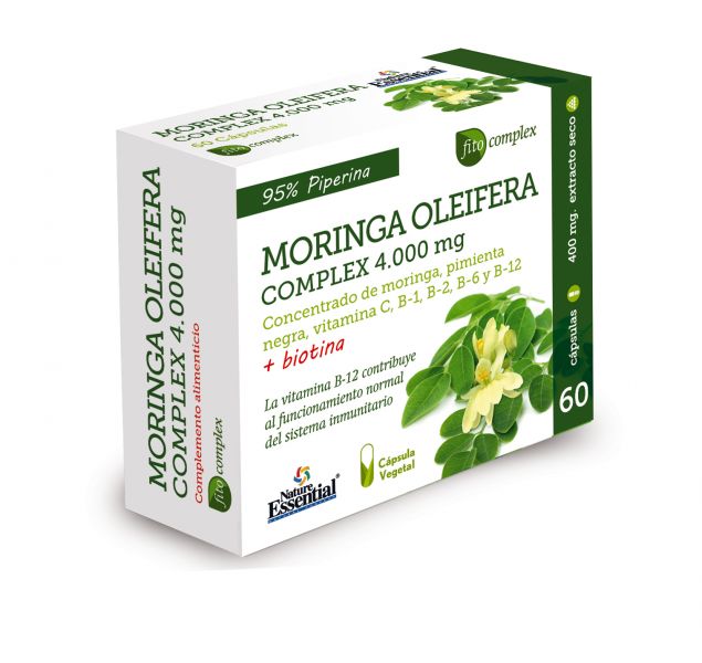 COMPLEXE DE MORINGA 4000 mg EXT SEC 60 Vcaps BLISTER