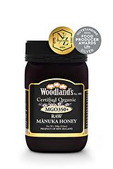 Buy Woodland's Honey Raw monofloral Manuka honey ECO MGO350+ 500 gr By 91,00€