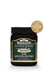 köpa Woodland's Honey ECO rå monofloral Manuka honung MGO450+ 250 g Förbi 60,00€