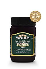 Comprar Woodland's Honey Mel de Manuka monofloral crua ECO MGO450+ 500 gr Per 112,00€