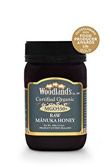 köpa Woodland's Honey Rå monofloral Manuka honung ECO MGO550+ 500 gr Förbi 154,00€