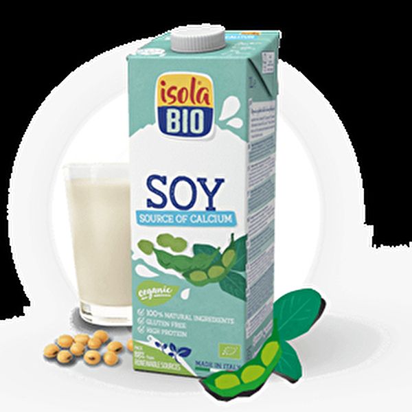 Bebida de Soja com Cálcio 1 litro - ISOLA PLUS