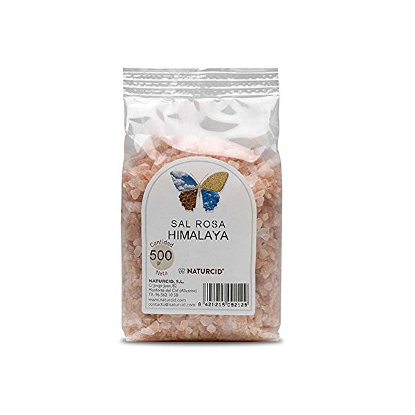 Gros sel rose de l'Himalaya 500 g - NATURCID