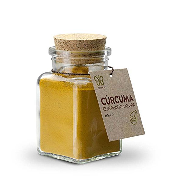 Cúrcuma e Pimenta Preta ECO Gourmet 80 gr Vegano