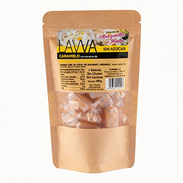 Caramel Camamilla Fonol Sense Sucre 100 g - LAVVA