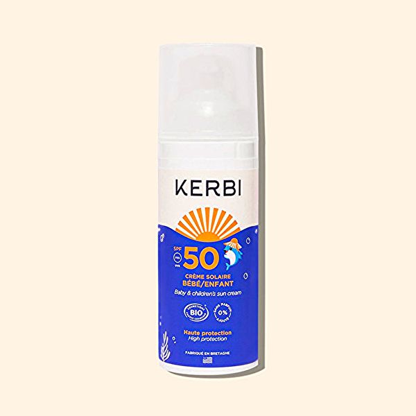 Baby Child Solskyddsmedel SPF50 Bio 50 g - KERBI